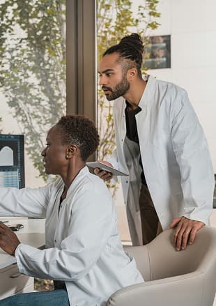 Collaboration with other specialists as required