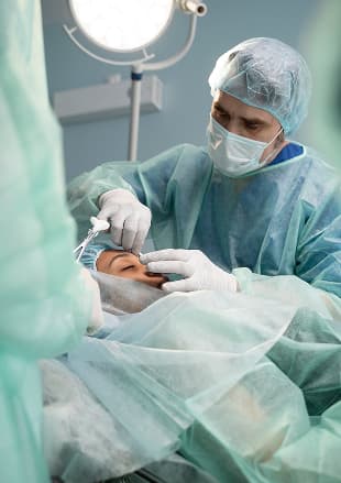 Trauma surgery for facial injuries